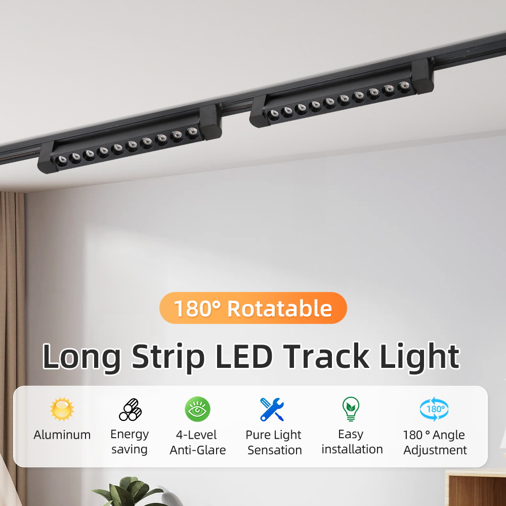 Outdoor Lighting Track - Set lengkap lampu sorot Led, lampu