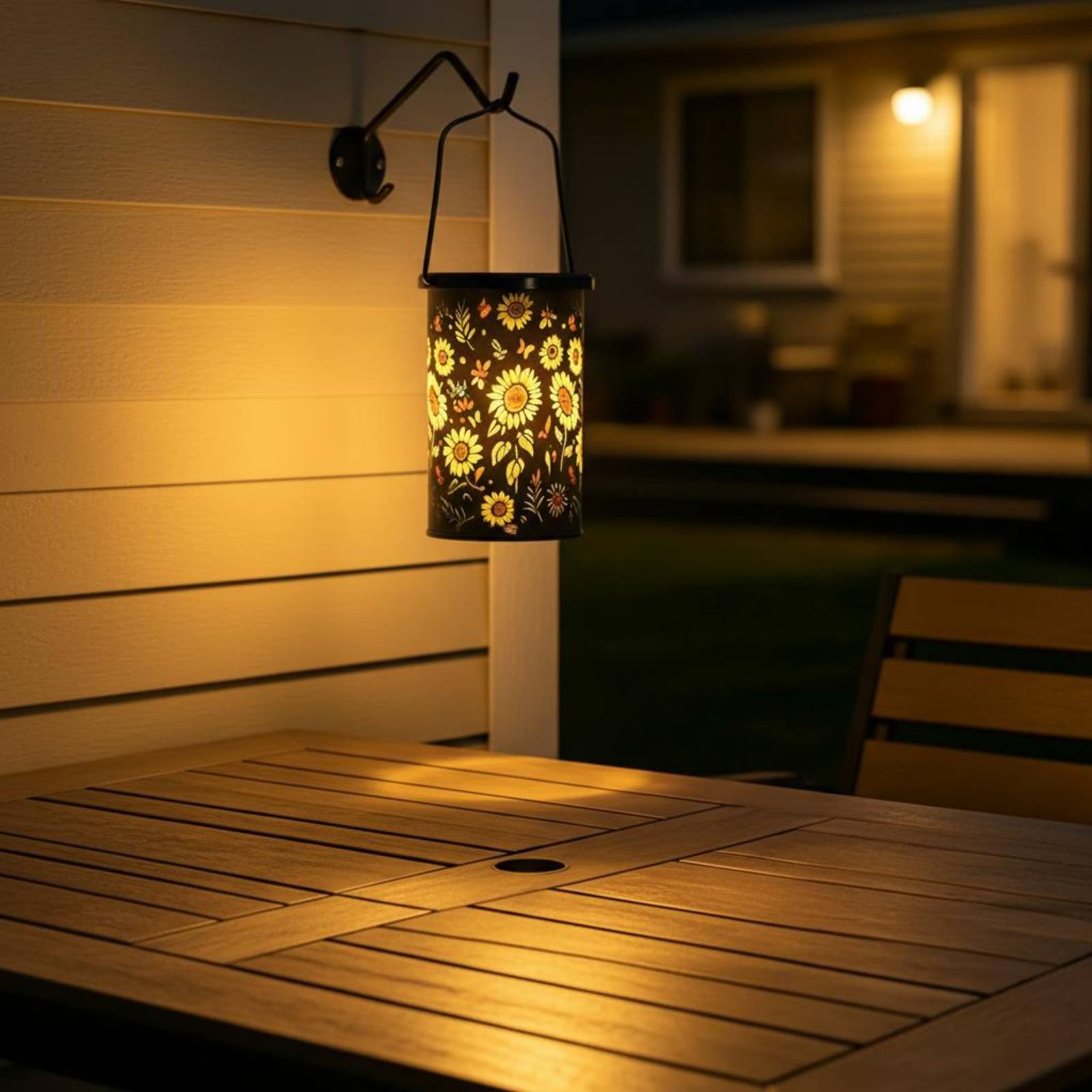Outdoor Lighting And Landscape - Lentera Bunga Desain Vintage Lentera Surya
