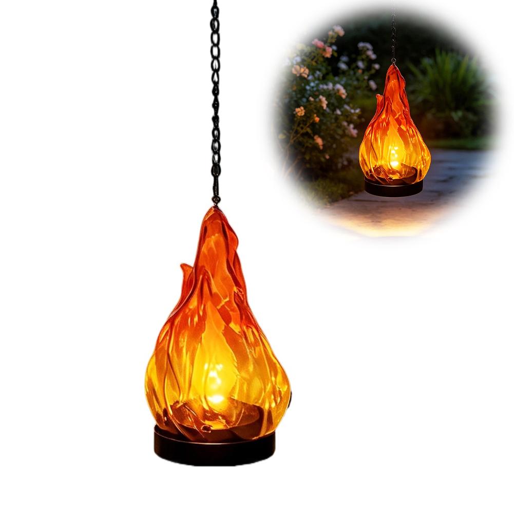 Outdoor Lighting Effects - Lentera Api Berkedip LED, Tahan Air