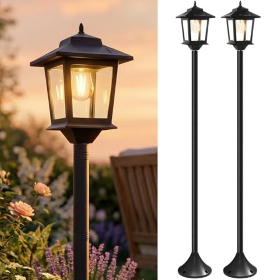 Lampu Tiang Tenaga Surya Luar  - Outdoor Lighting Waterproof ulasan dan harga