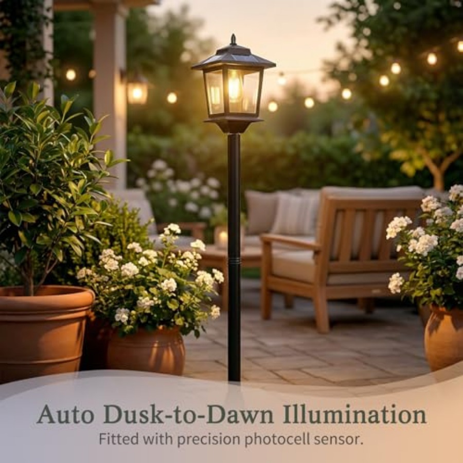 Lampu Tiang Tenaga Surya Luar  - Outdoor Lighting Waterproof ulasan dan harga