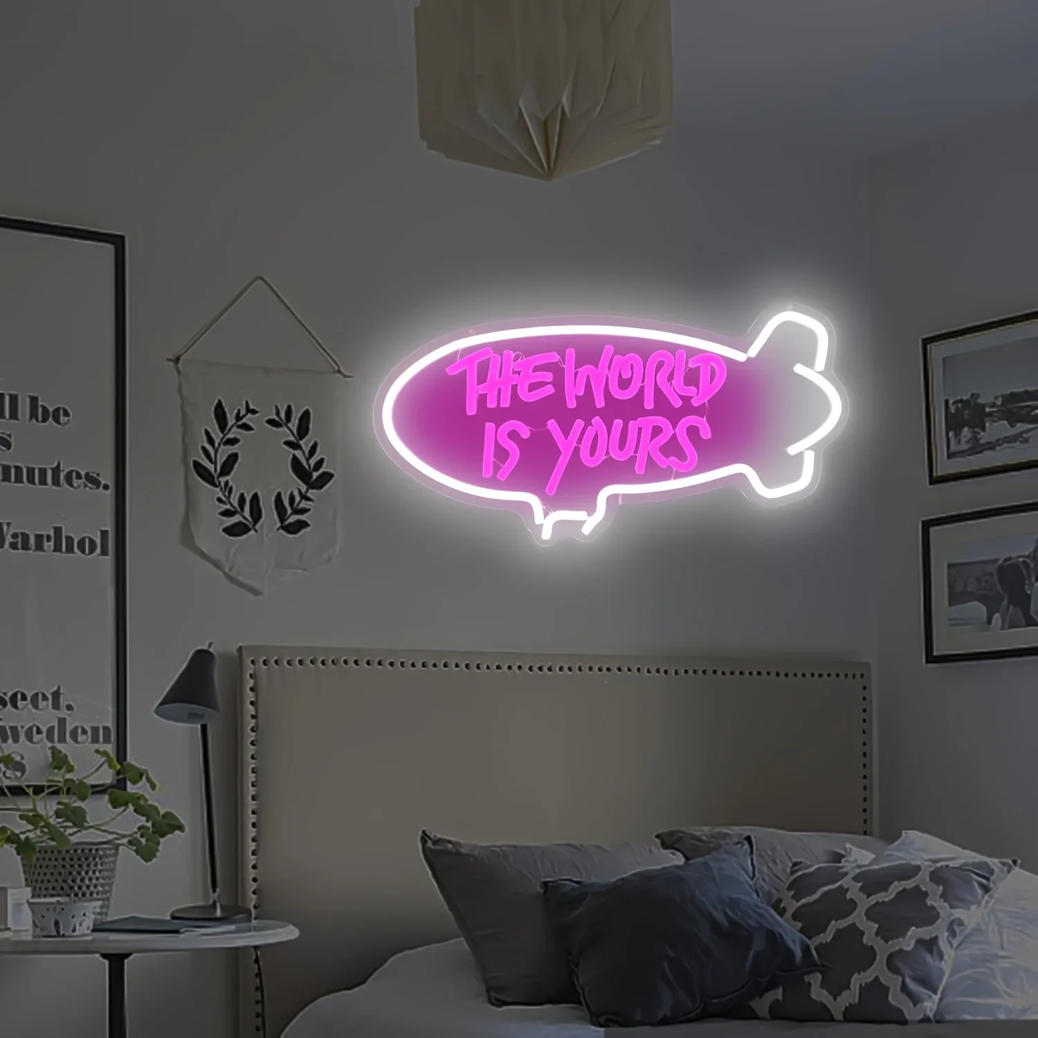 Lampu Neon LED Dimmable The Wo - Outdoor Lighting For Your Home ulasan dan harga