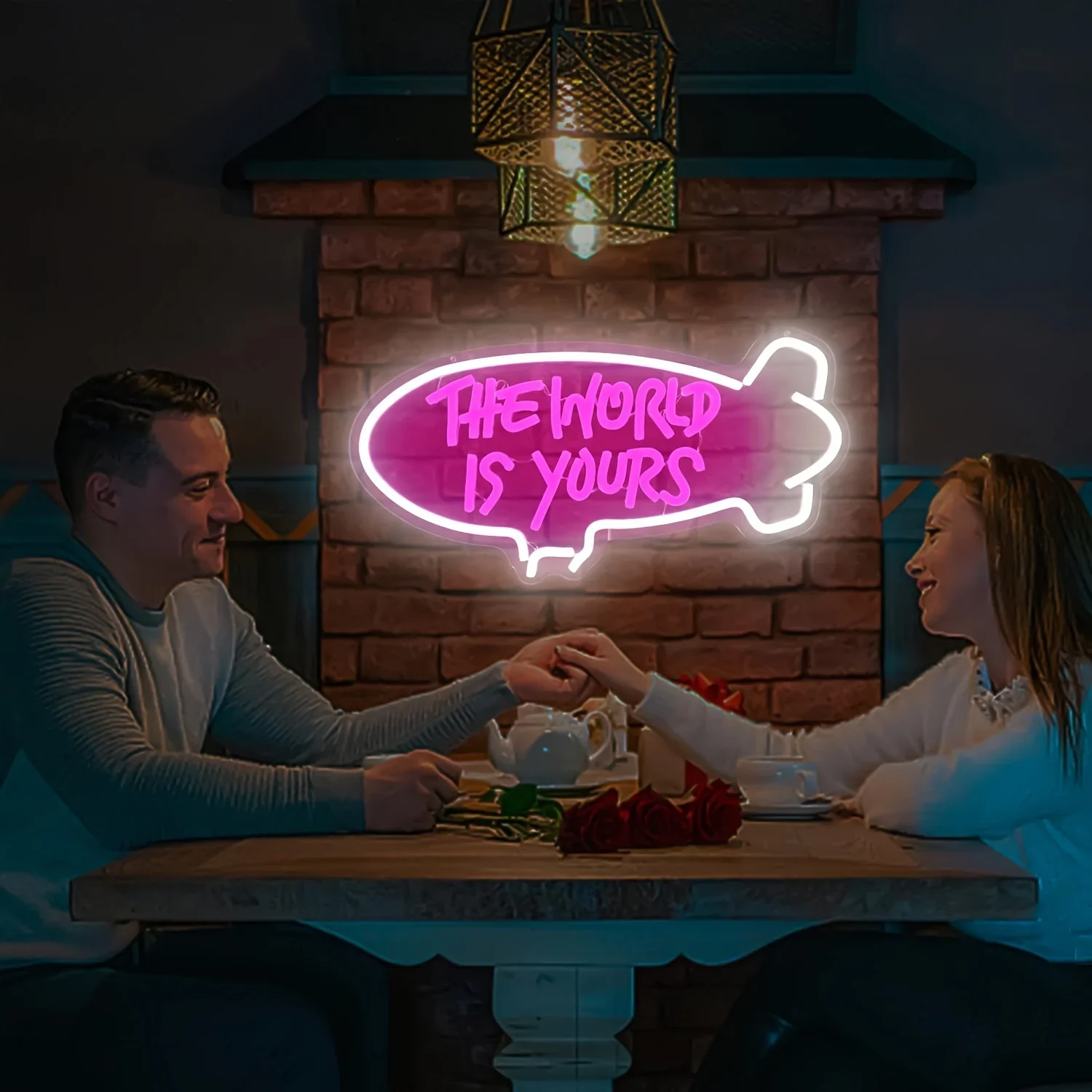 Lampu Neon LED Dimmable The Wo - Outdoor Lighting For Your Home ulasan dan harga