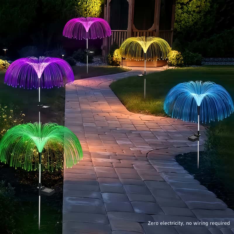 5 Buah Lampu LED Ubur-ubur Ten - Outdoor Lighting Pathway ulasan dan harga