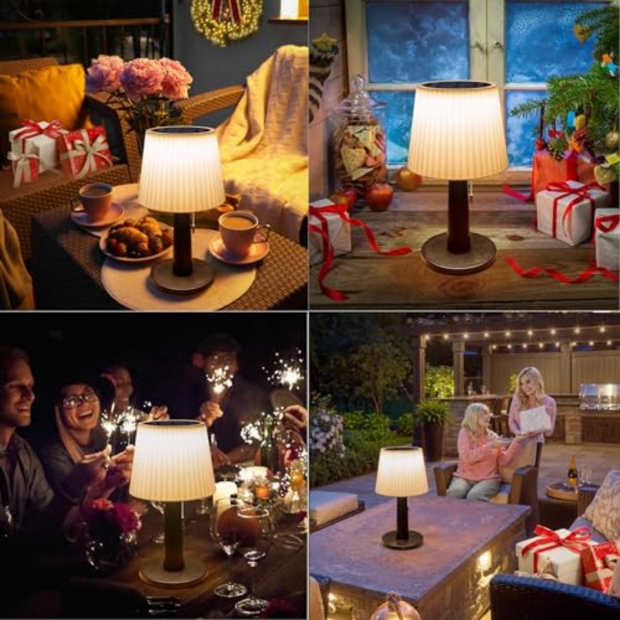 Lampu Meja Tenaga Surya Luar R - Outdoor Lighting Waterproof ulasan dan harga