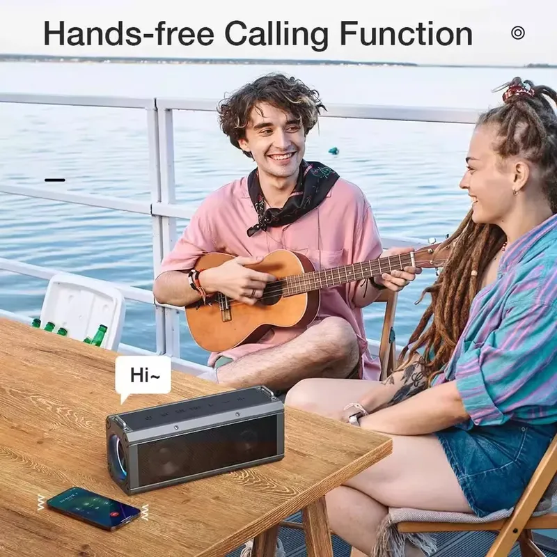 Speaker Bluetooth Portabel 202 - Outdoor Lighting Wireless ulasan dan harga